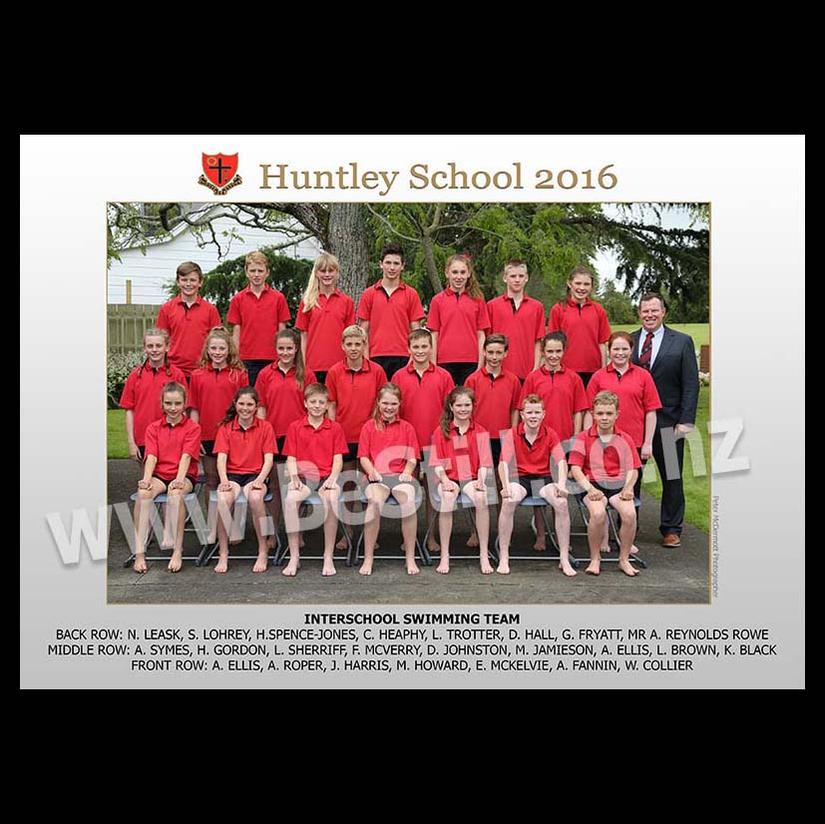INTERSCHOOL SWIMMING TEAM 2016